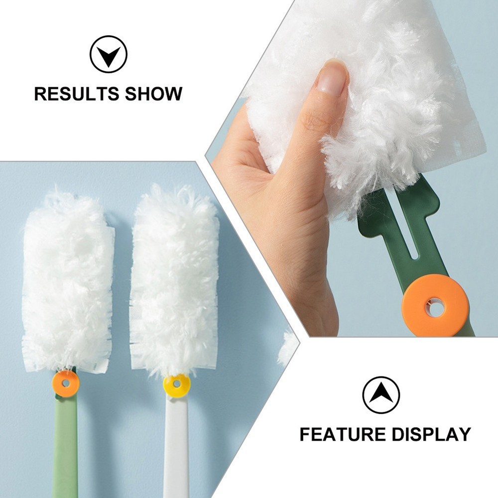 2pcs Removal Dusters Dusters Cleaning Supplies Rotating Dust