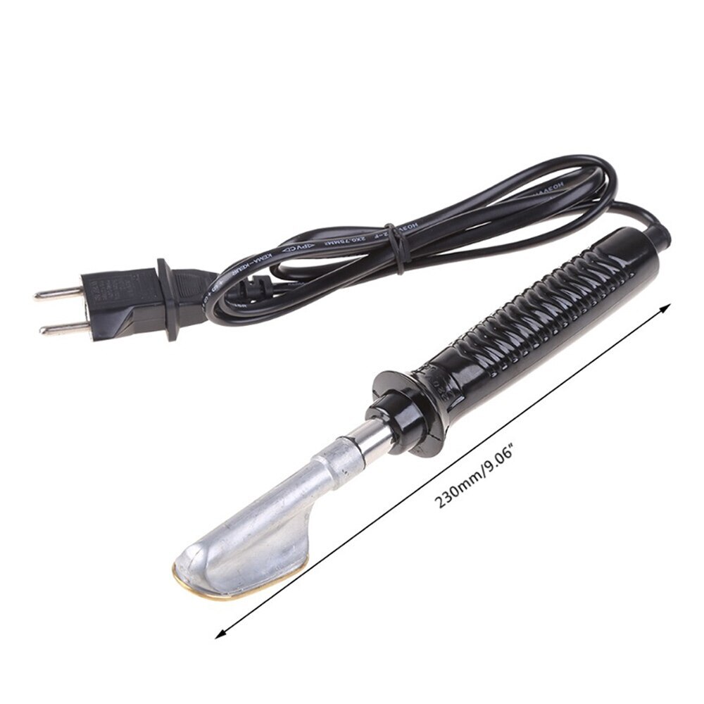 1pcs Electric Soldering With Plastic Handle Flat Tip new