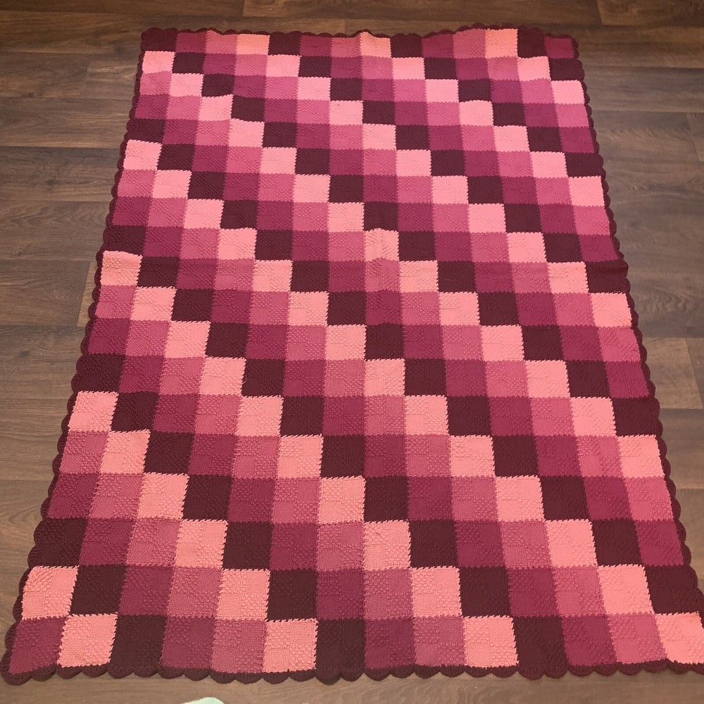 handmade crocheted afghan Granny Squares