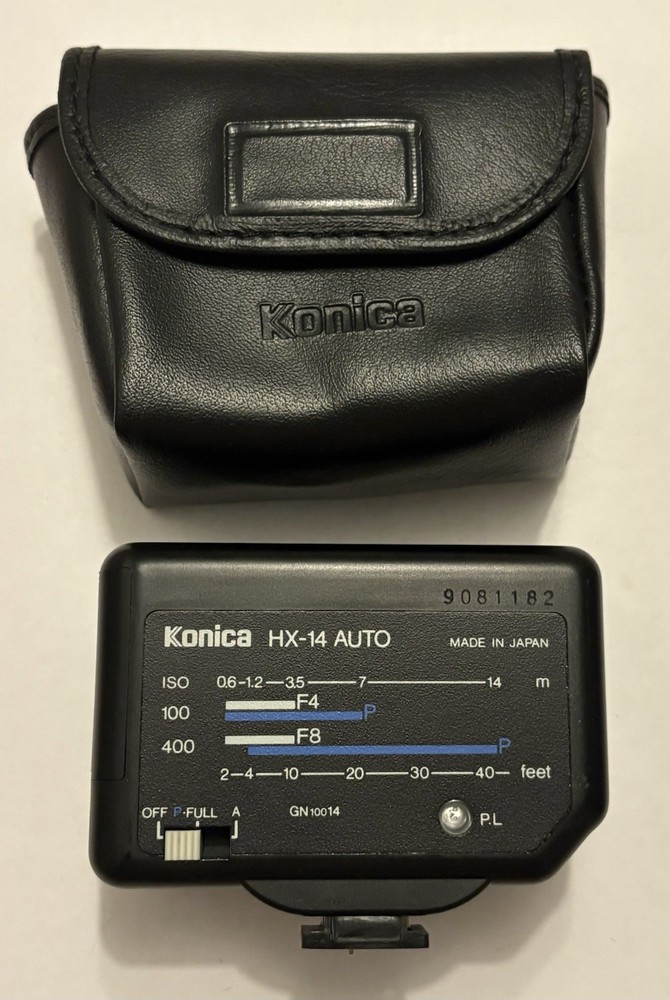 Konica HX-14 Auto flash for Hexar AF 94% condition fully working