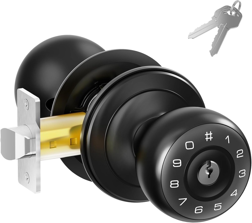 ARPHA Smart Keypad Door Knob Auto Lock Keyless Entry AntiPeeping Password Handle