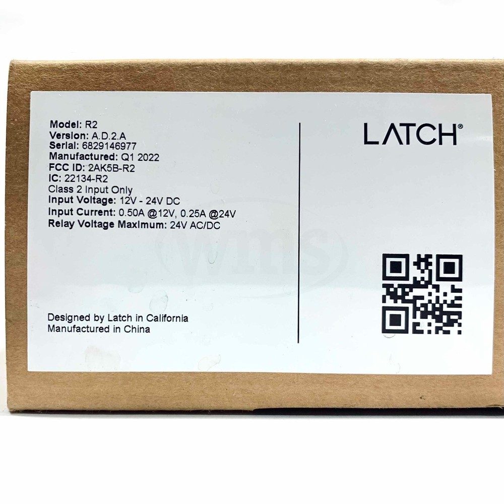 R2 Latch Intelligent Access Control Reader