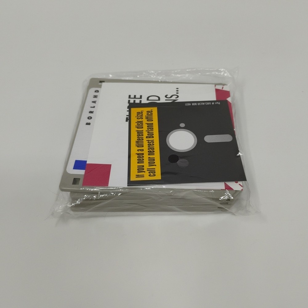 Borland C++ 3.1 Programming Debugger Assembler Sealed 3.5" Diskettes & Manuals