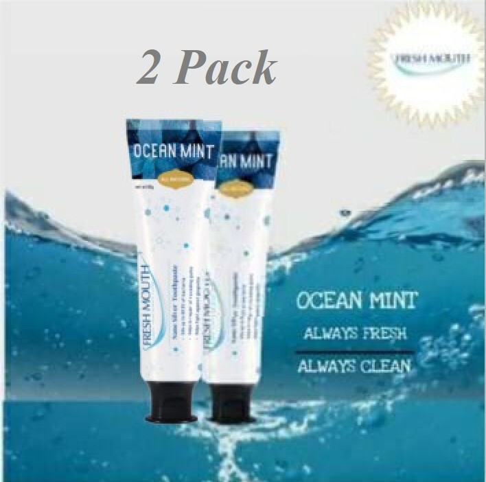 Fresh Mouth Nano Silver Toothpaste Fluoride Free 2 pack