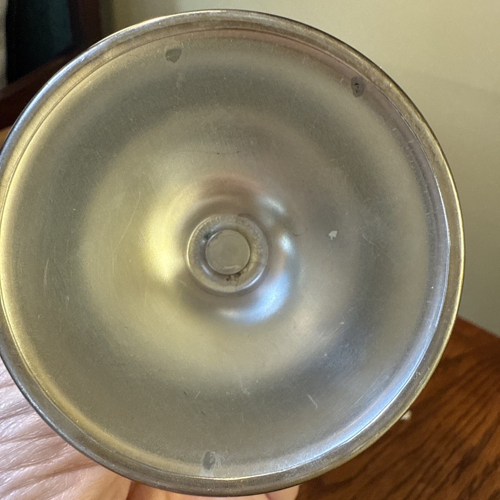 Sheffield Silver USA Amethyst Compote Art Deco 5.5 Inches Tall