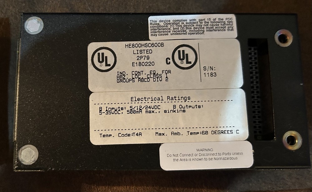 Used Horner High Speed Counter