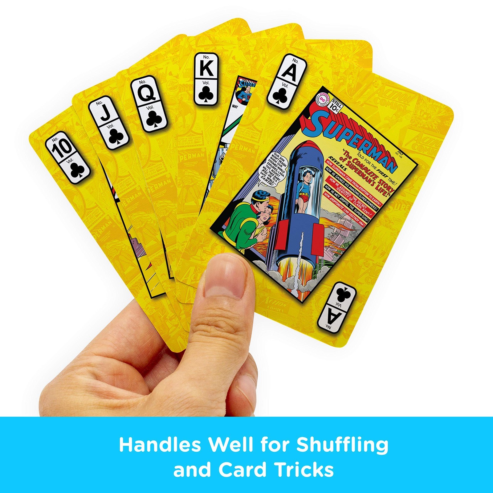 Playing Card Deck DC Comics Retro Superman Playing Cards