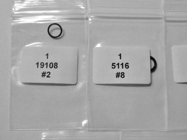 FX DRS Dynamic Valve O-Ring Kit / R&S 2.9-8DRSDVF