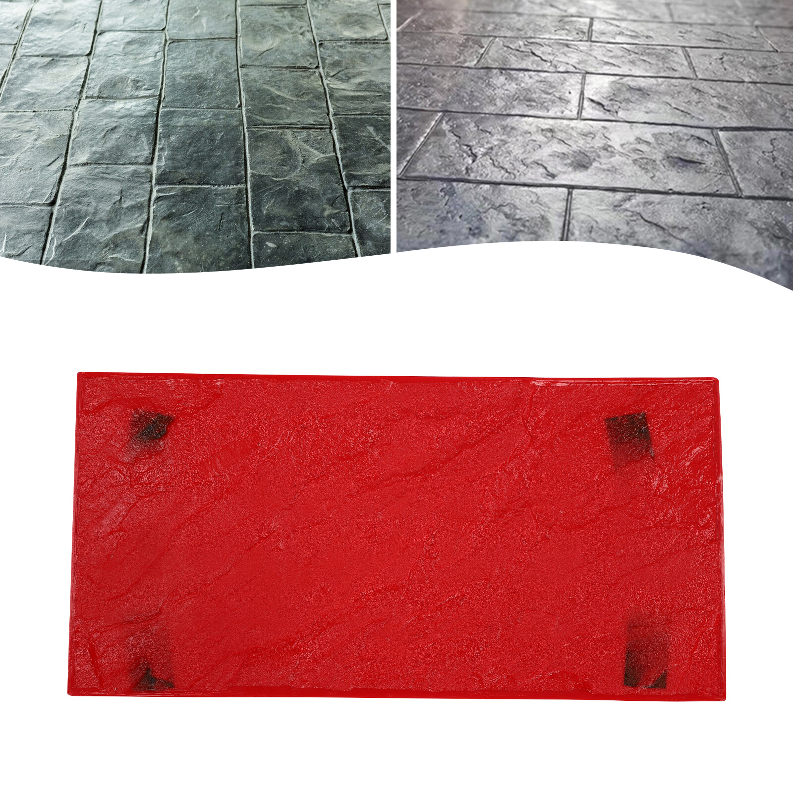 30x60cm Concrete Stamp Mat, Manual Concrete Texture Skin Concrete Texture Mat