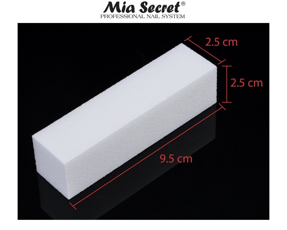 Mia Secret - SANDING BLOCK BUFFER - WHITE (SB-WH)