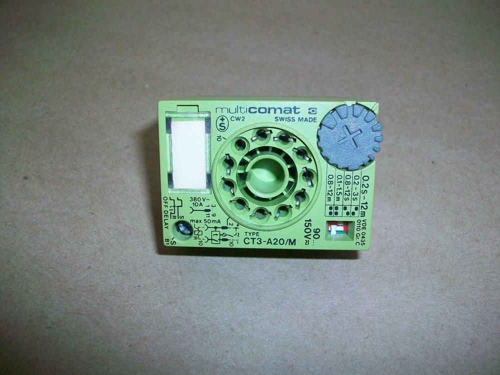 MultiComat Plug In Timer Base CT3-A20/M