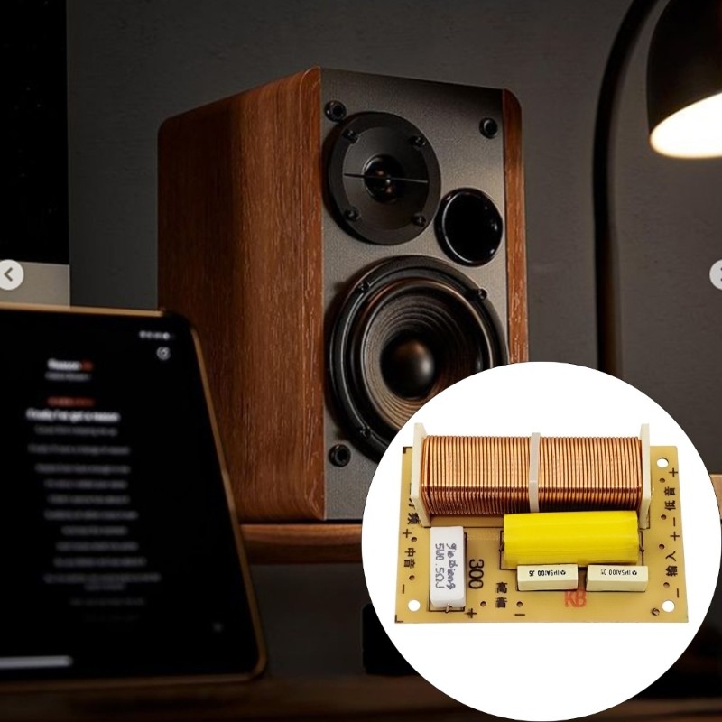 Precise Engineered 3Way Speaker Crossover With Low Loss Design Frequency Divider