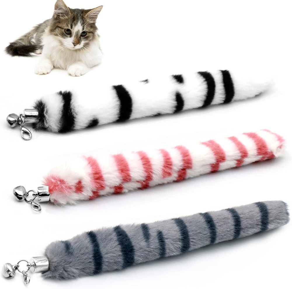 Cat Worm Toys, Interactive Cat Wand Replacement, Wand Refill