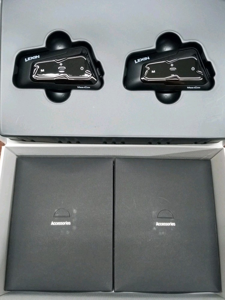 Lexin MTX Bluetooth Intercom Dual Pack (BRAND NEW NEVER USED)