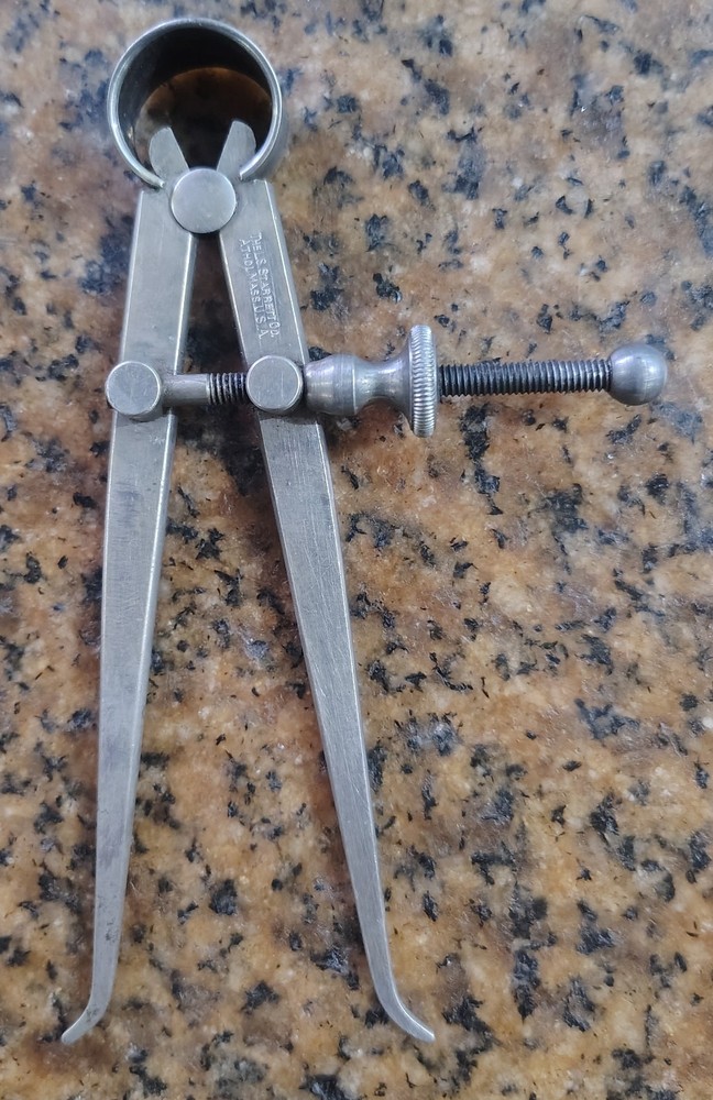 🗽 VINTAGE  STARRETT 4-1/2" ID CALIPER