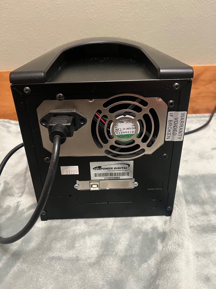 Vin Power Digital DVD CD Disc Duplicator Copier USB 2.0