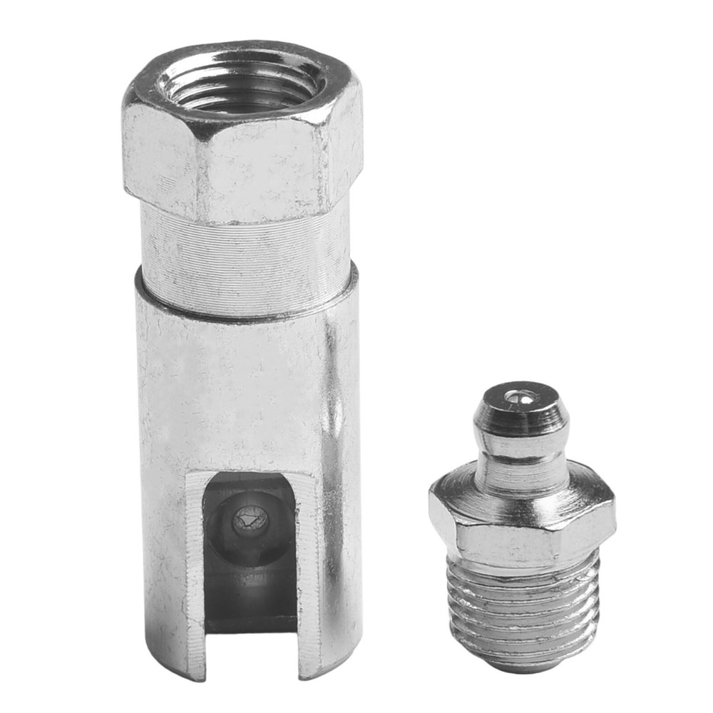 Right Angle 90 Degree Push-on Grease Coupler With 1/8 Inch NPT Threads