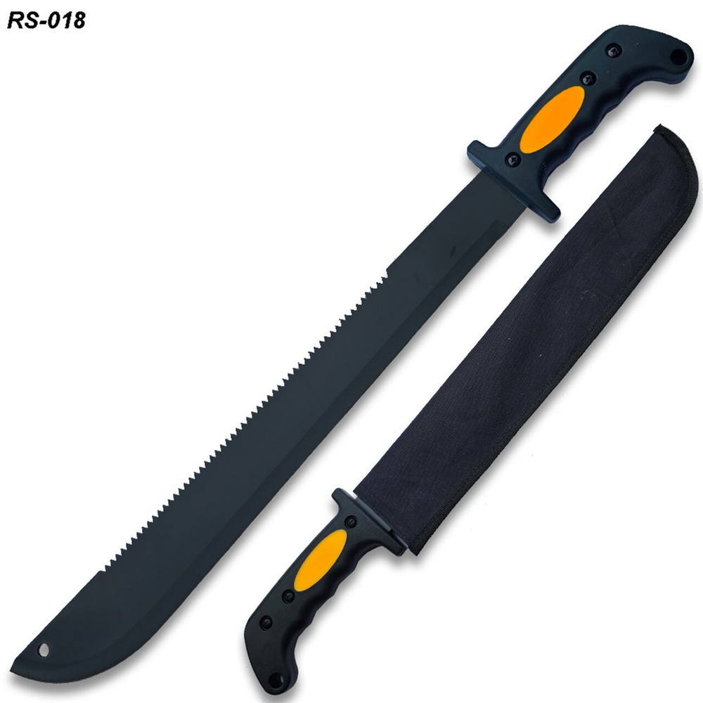 Black Machete/Fixed Blade 23.5 Overall