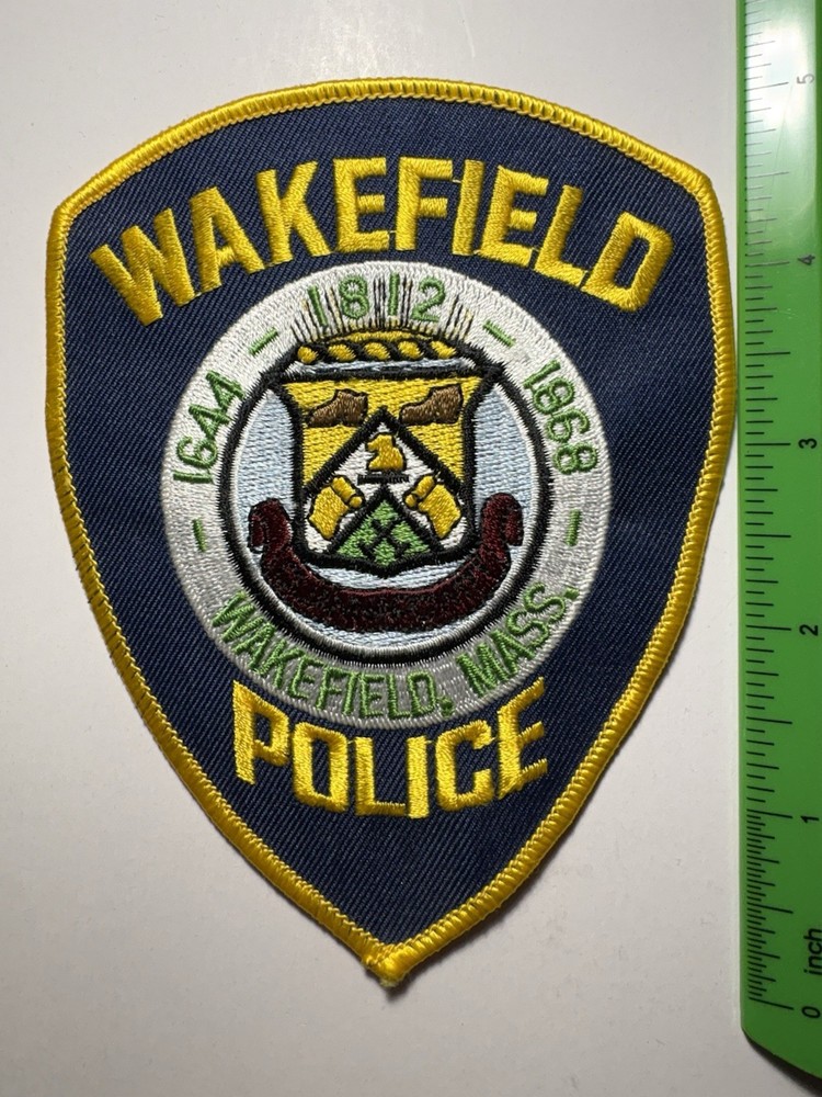 Wakefield Massachusetts Police Patch