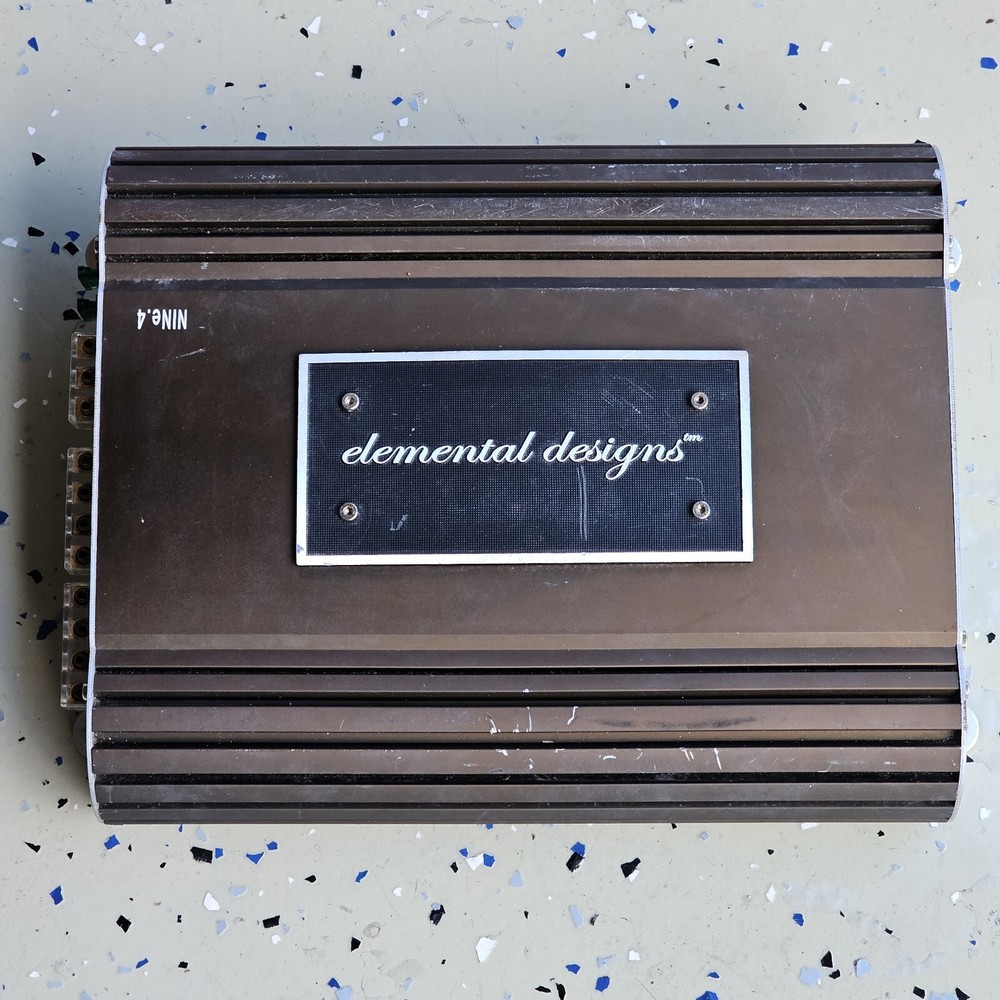 Elemental Designs Nine.4 Old School Car Amplifier