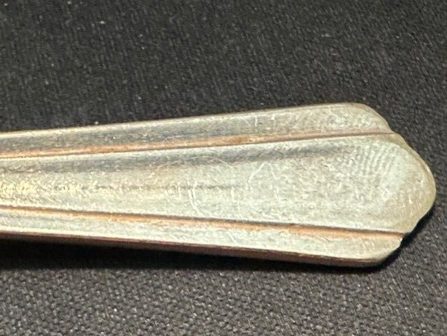 WM A. Rogers A1 Plus : Oneida LTD : Malibu : Silver Plate 6” Spoon : TX42