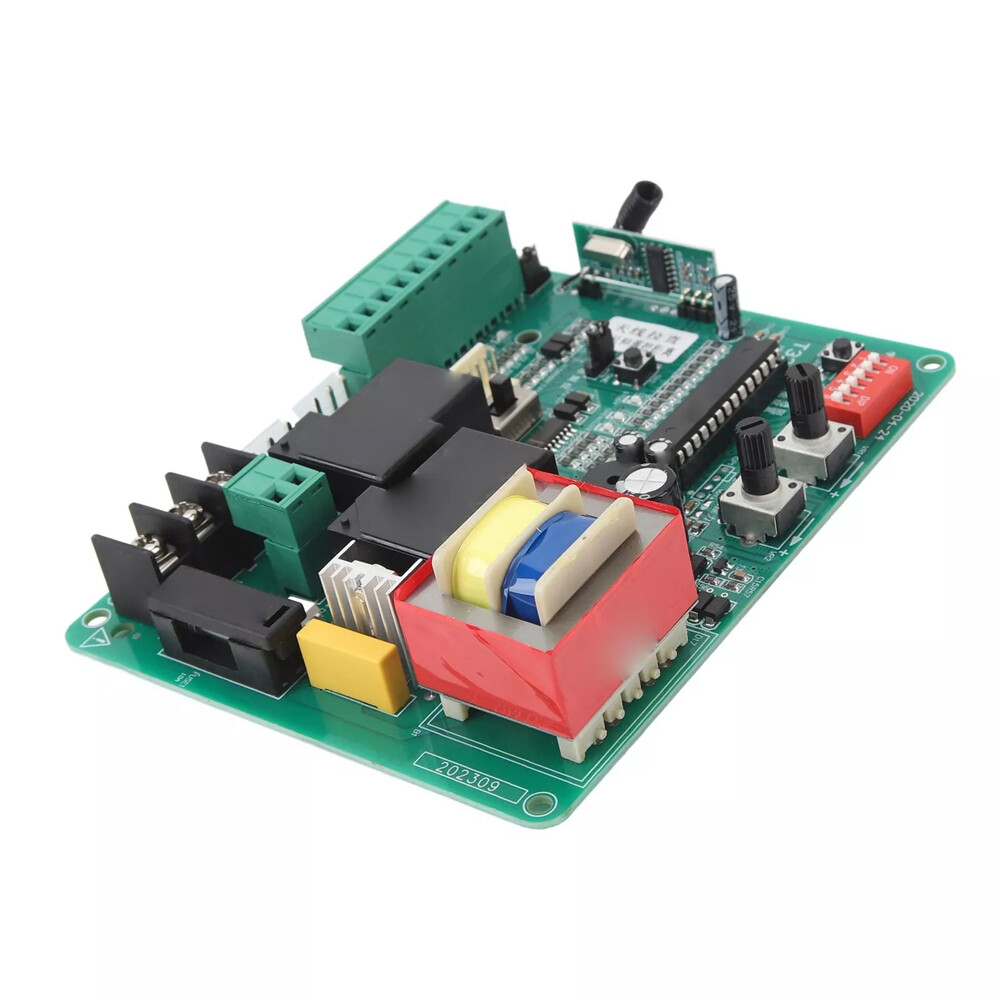 Universal Circuit Control Board For Sliding Gate Opener Main Electronic Control