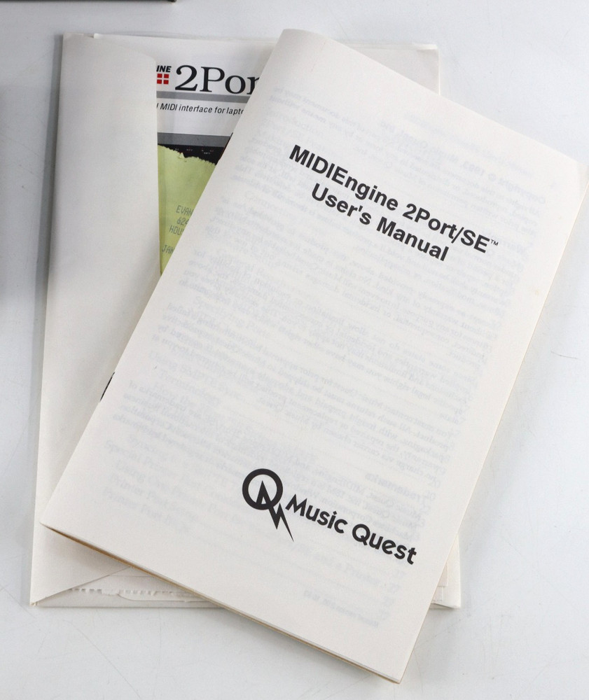 OPCODE interface MIDIEngine 2Port/SE for Windows 95 & 3.1 Music Quest 1993