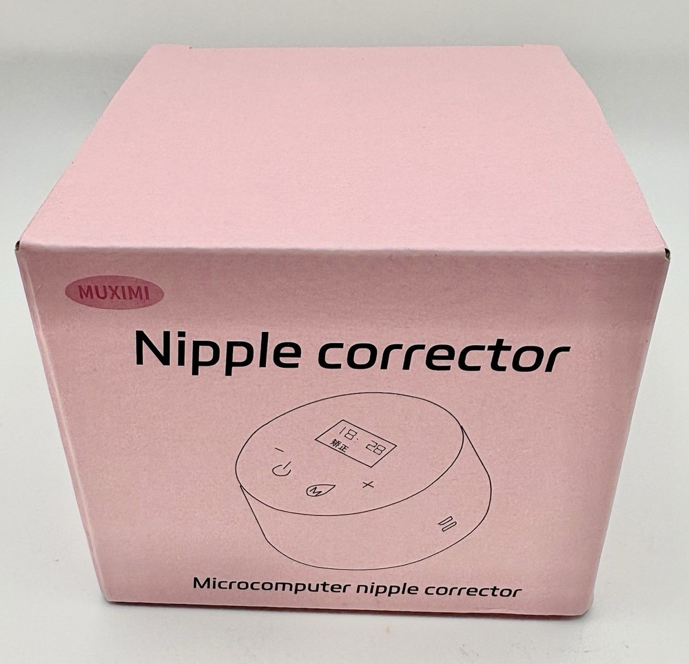 Portable Electric Microcomputer Nipple Corrector for Flat or Inverted Nipples