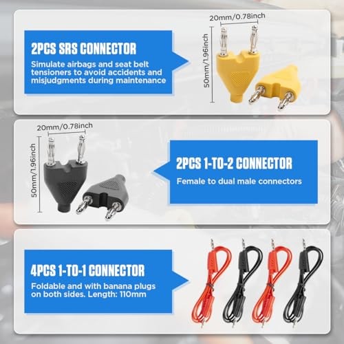 Multimeter Test Leads Kit Multimeter Leads Kit Multi Function Electrical 104PCS