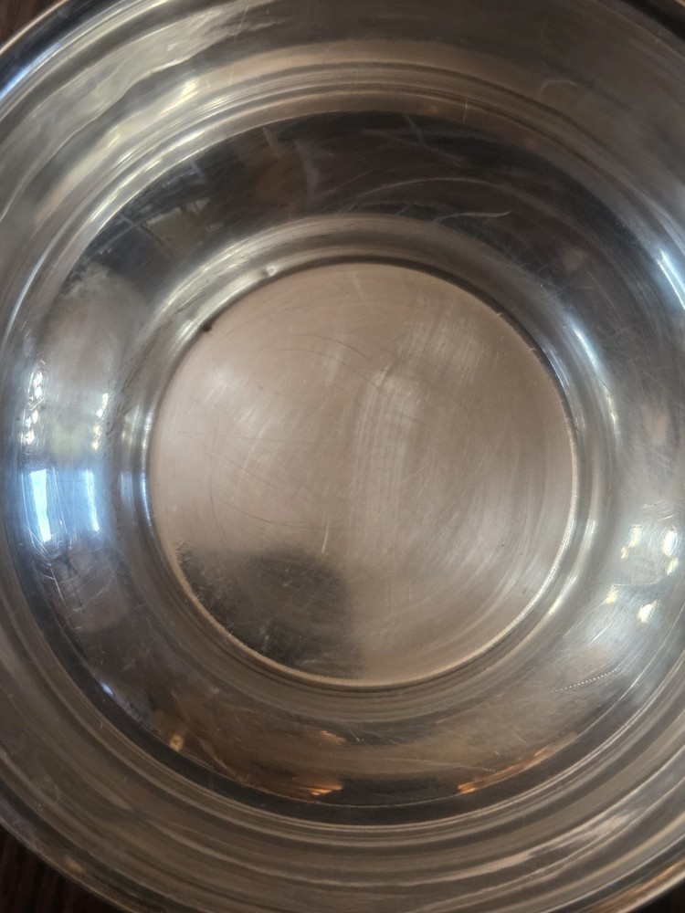 Silver On Copper 4-in Bowl
