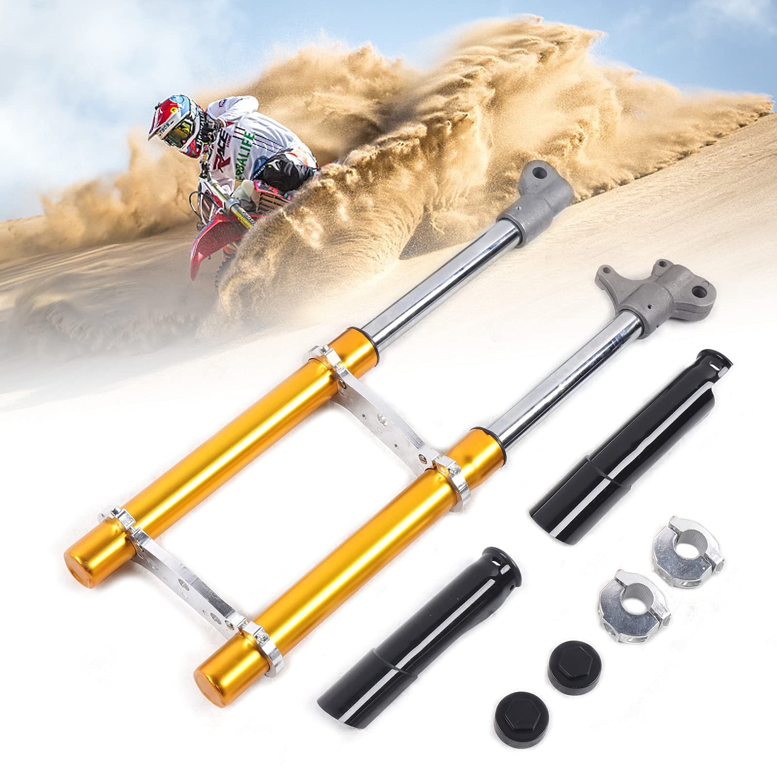 Front Fork Shocker 2 Stroke for 49cc Mini Motocross Gold