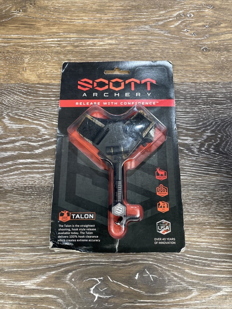 Scott Archery Talon Hook-Style Release - Black and Camo