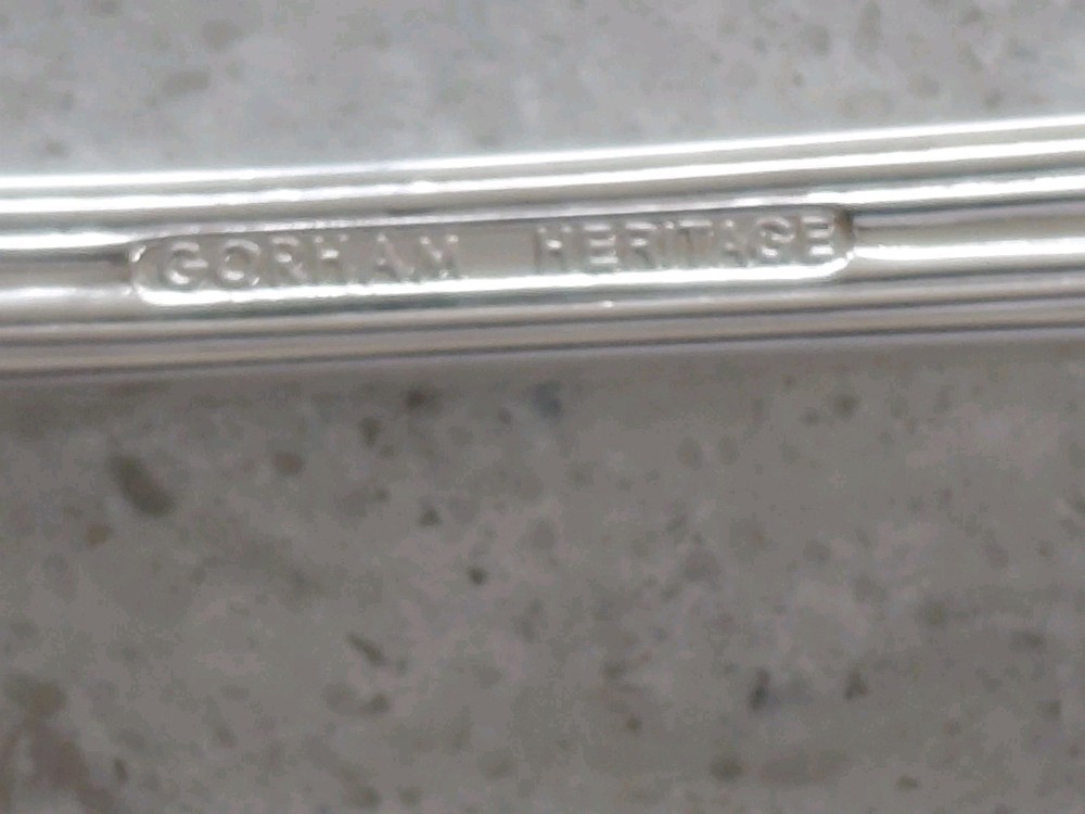 Gorham Heritage Silverplate Italy Serving Spoon 13" NEW