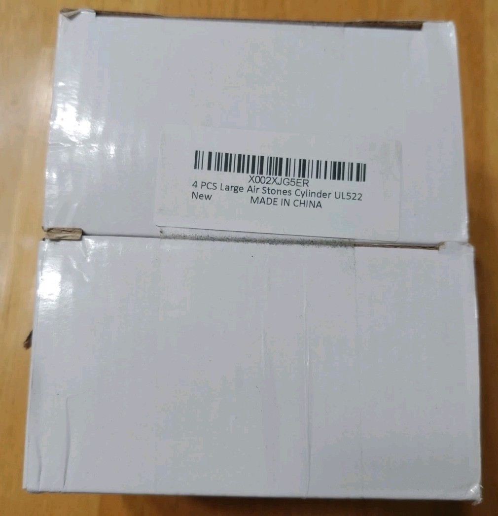 4 PCS Large Air Stones Cylinder,4"x 2" Aerator Bubbler for Aquarium or Fish Tank