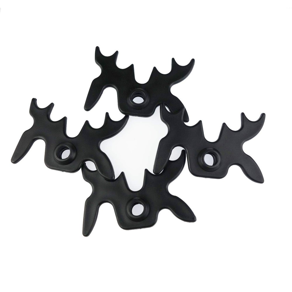 4 Pack Plastic Moosehead Pool Cue Bridge Head