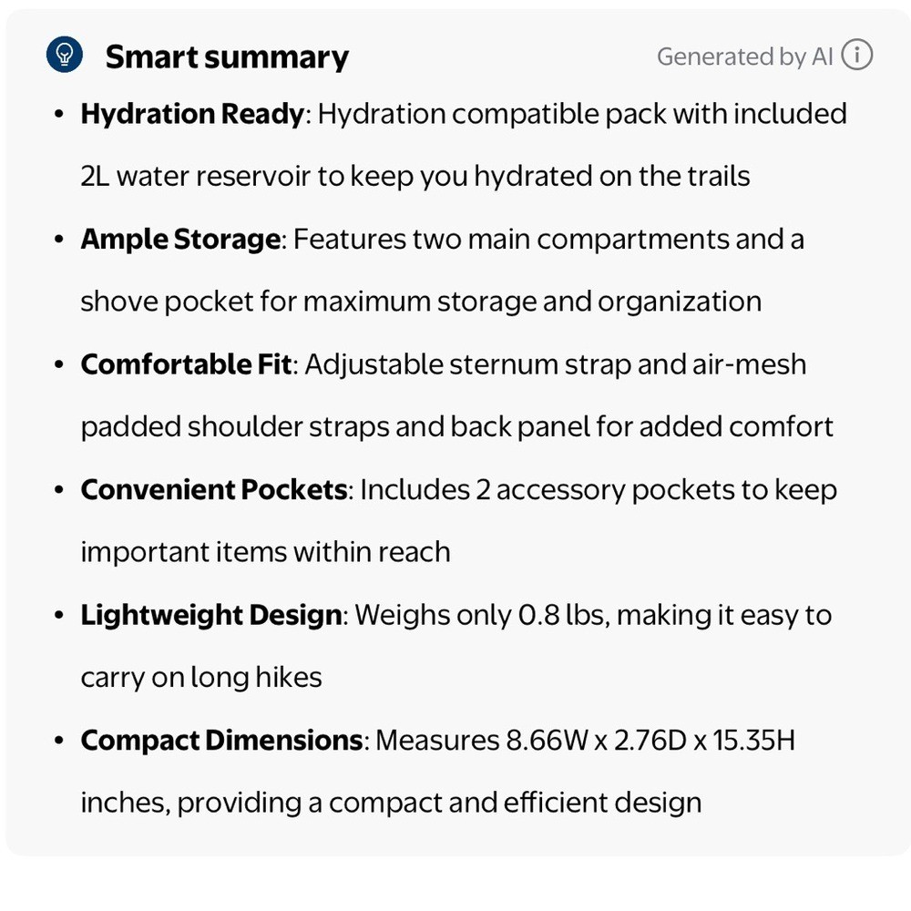 Ozark Trail Brown and Gray Backpack