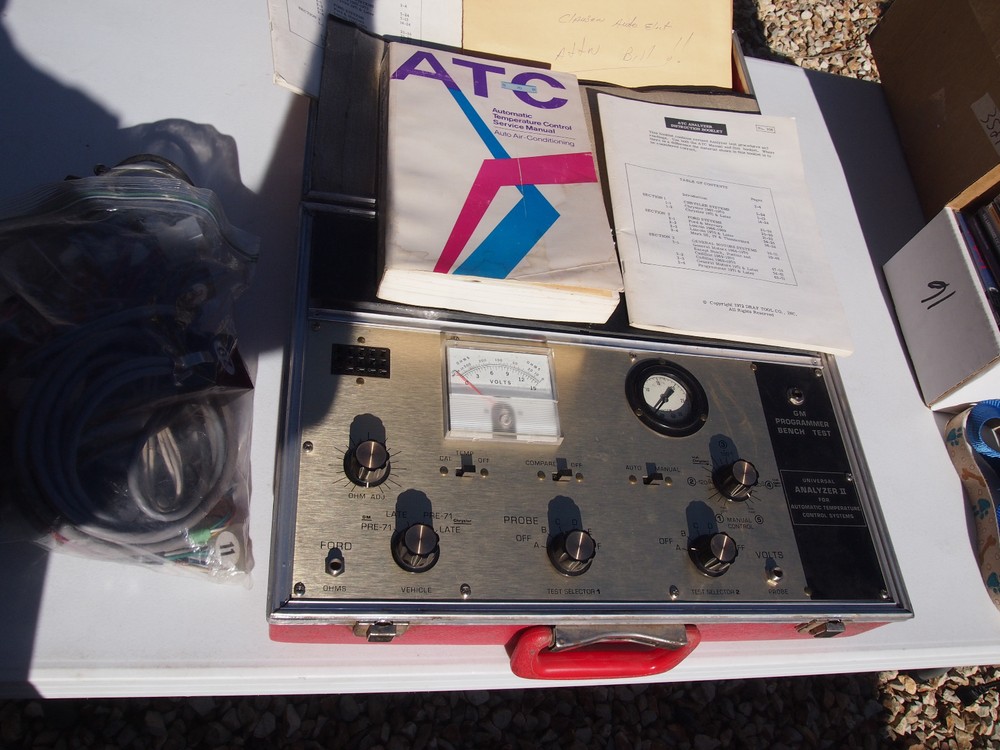 K-D model GM Analyzer II programmer bench test kit temperature control TOOL