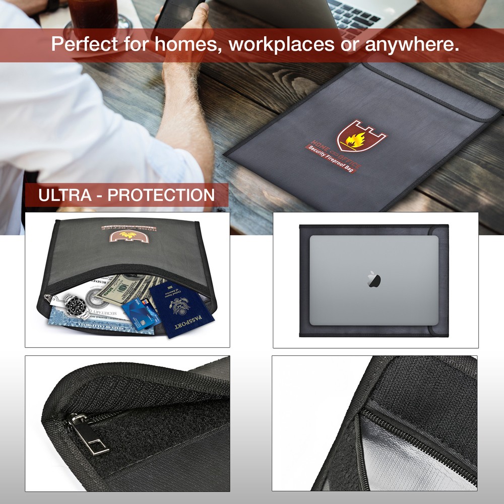 Office Security File Safe Document Storage Fireproof Anti Fire water proof Ba