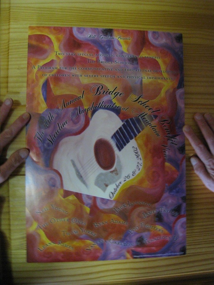 Neil Young Foo Fighters Jack Johnson Thom Yorke of Radiohead Poster The