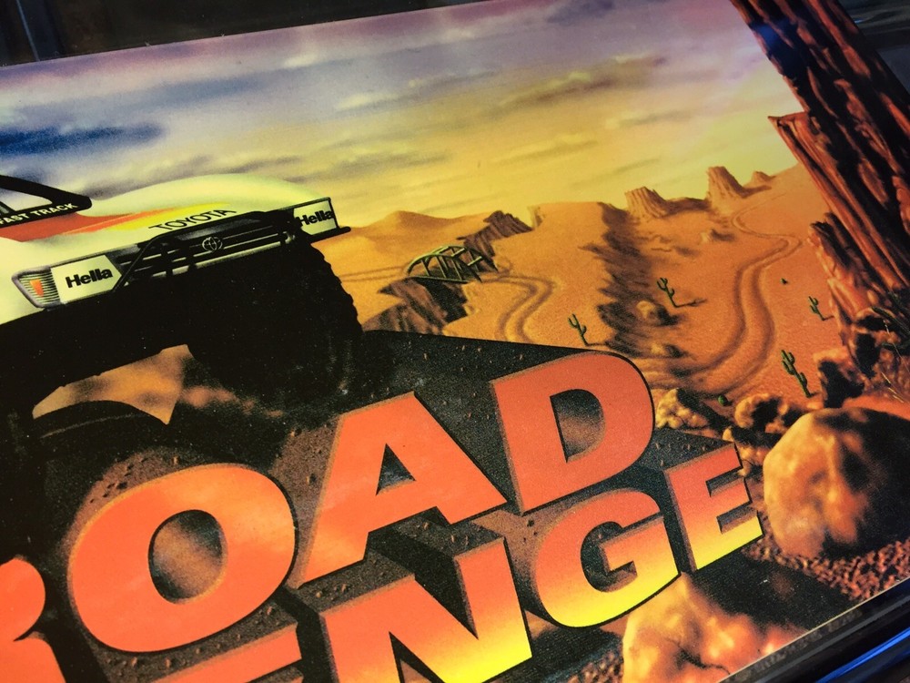 Off Road Challenge Arcade Marquee 28.3" x 9.1"