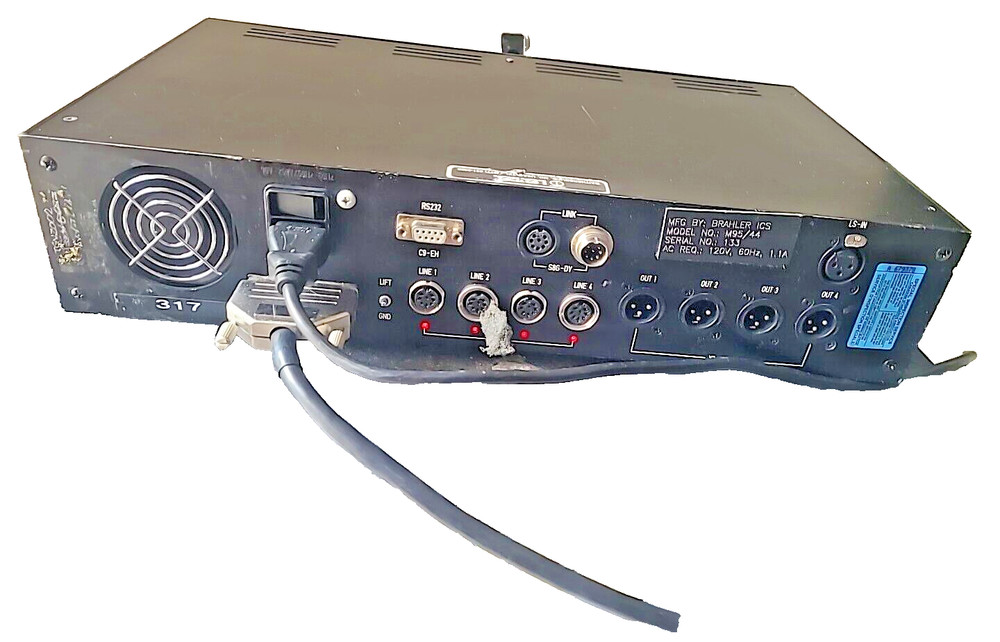 Brahler ICS M95/44 Communication System.