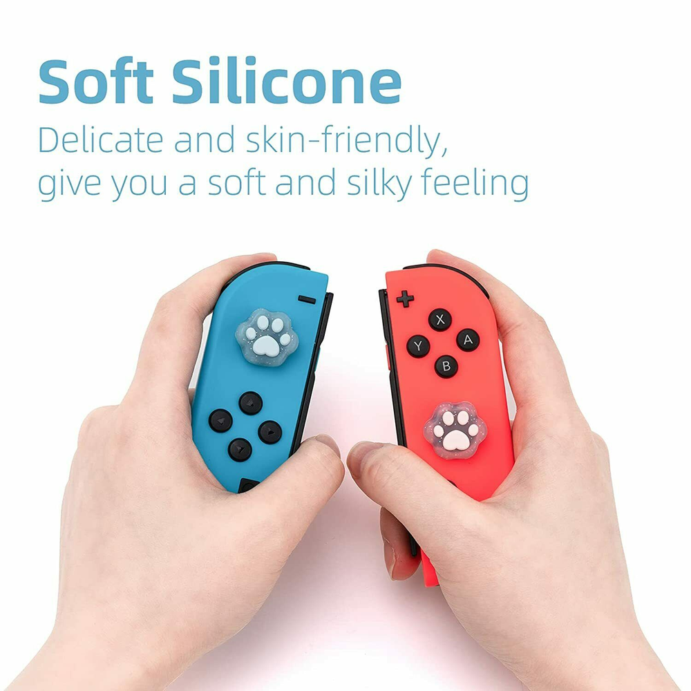 GeekShare Thumb Grips Analog Stick Caps for Nintendo Switch & Switch OLED &Lite