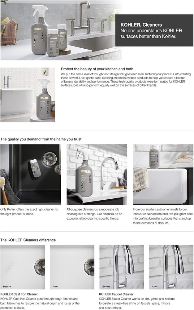 Cast Iron Cleaner Bundle, 8oz x 2