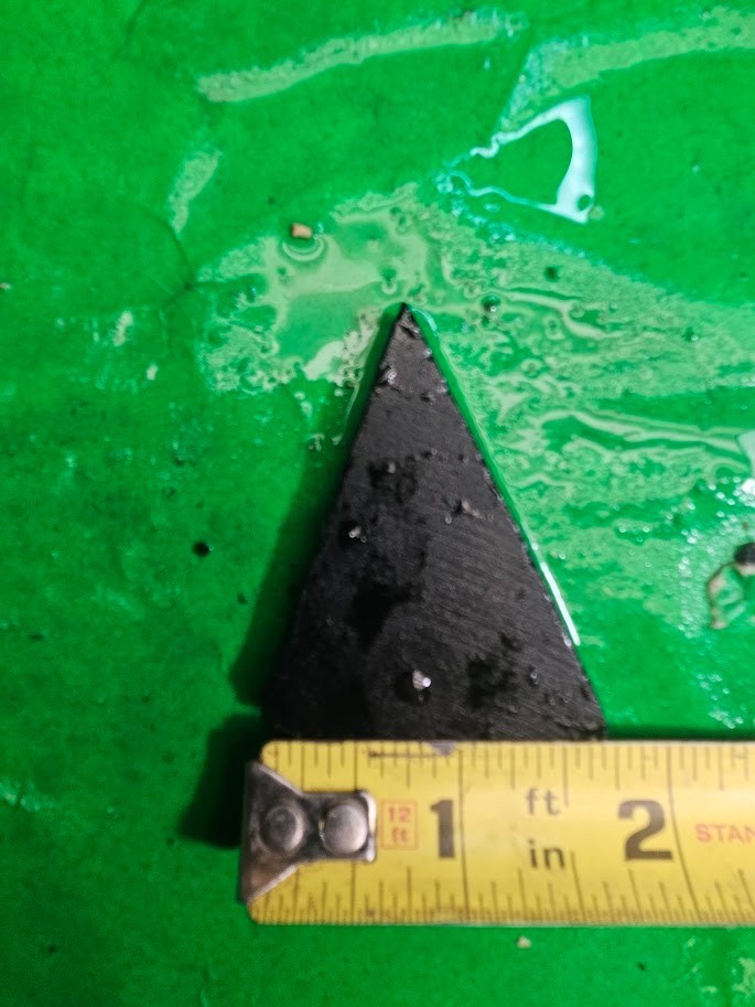 1 Each Utah Black Obsidian Bird Point Flint Knapping Preforms
