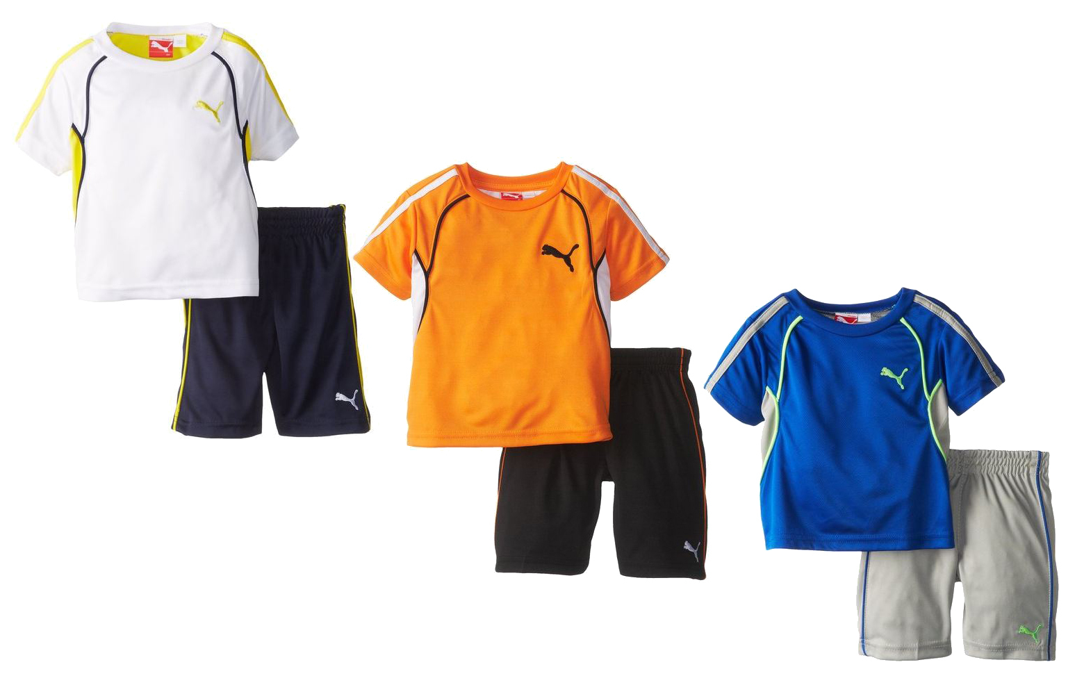 Puma Infant / Toddler / Kids 48 Perf Set Soccer Combo Shirt & Shorts - 3 Colors