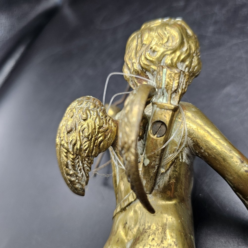Solid Brass Cupid Architectural Salvage 7"