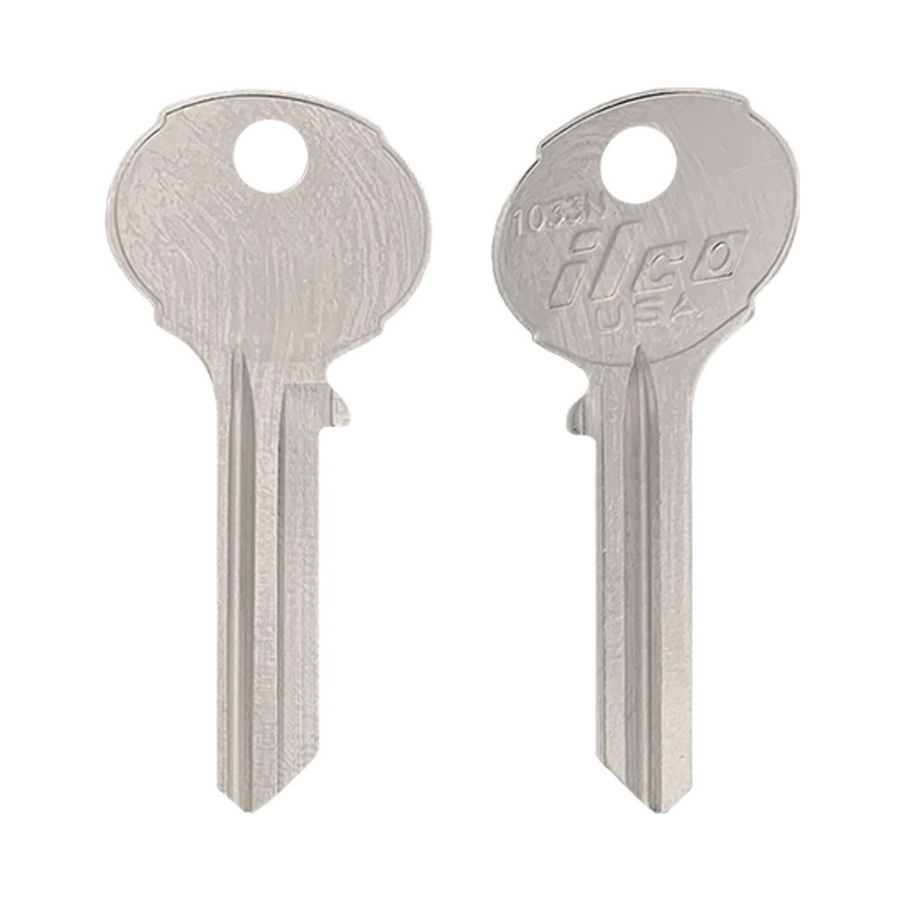 1033N Key Blank – Nickel