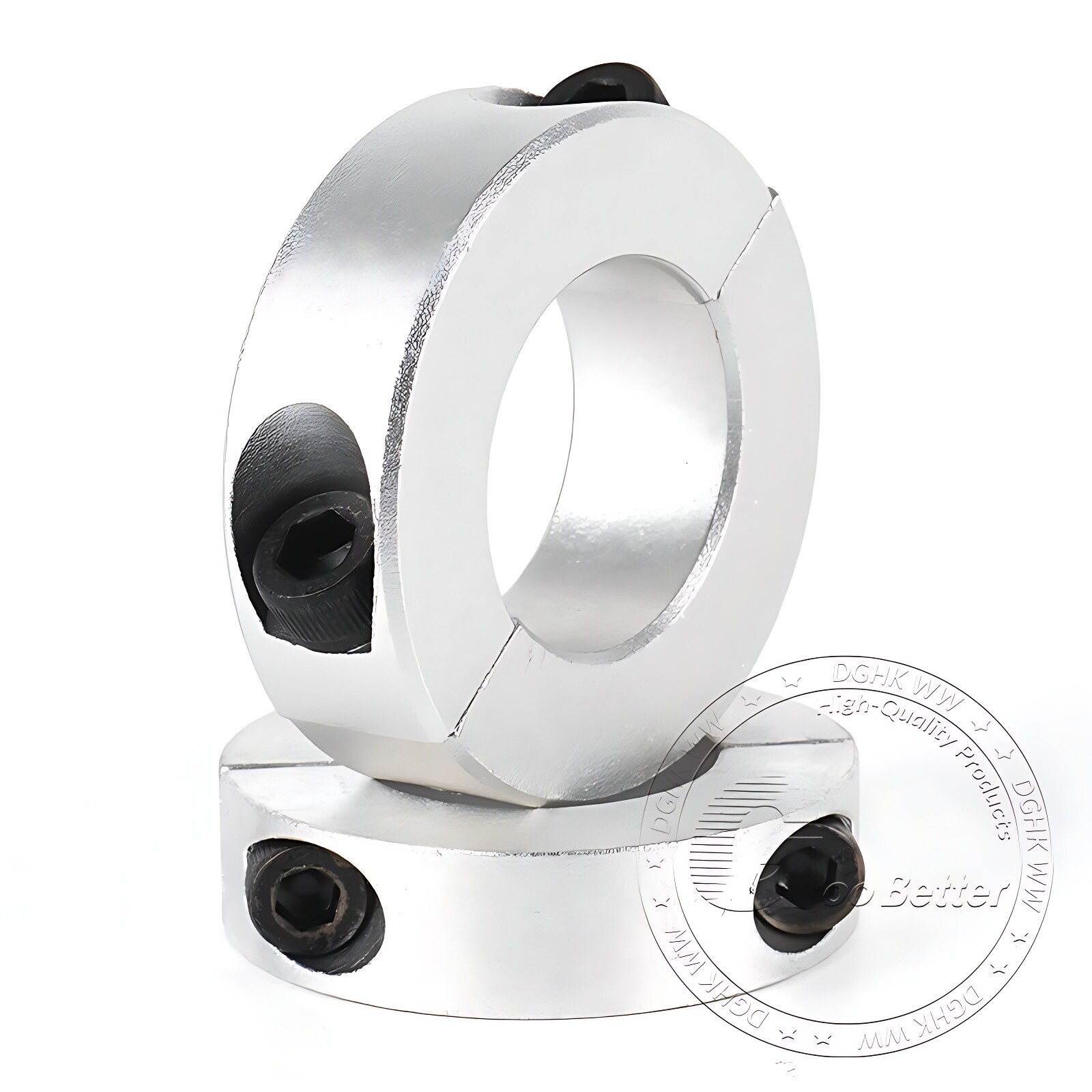 Shaft Collar Double Split Steel Metric Clamp Collars Aluminum Alloy 3mm-100mm