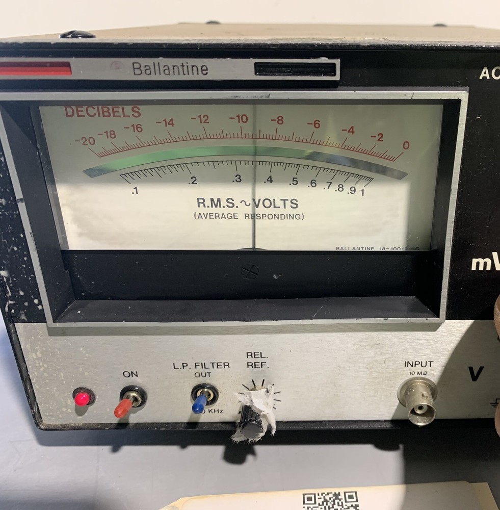 Ballantine 3056A AC Voltmeter Amplifier Lc7685-22