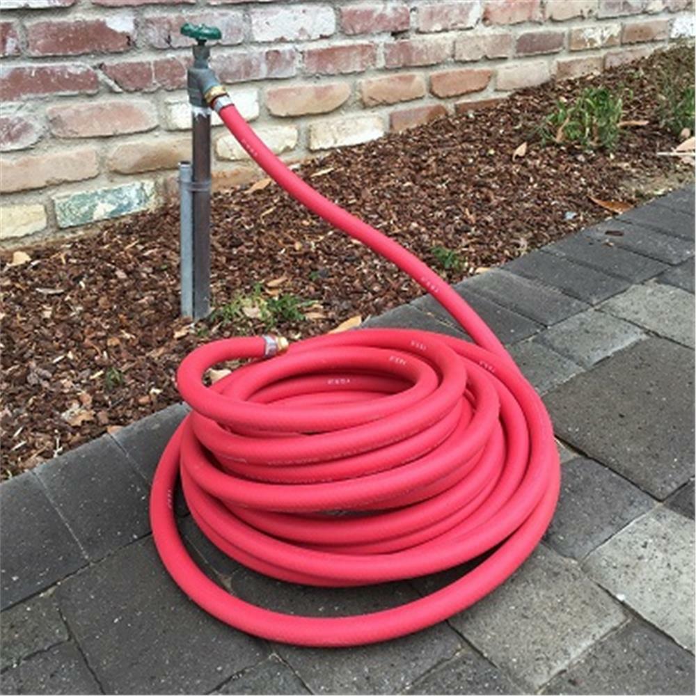 Continental Red Water Hose 5/8" Diameter 200 PSI 25'-125' Various Lengths